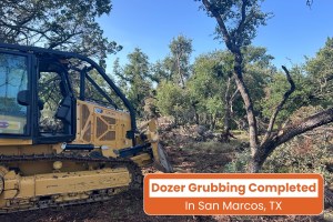 Dozer Grubbing in San Marcos