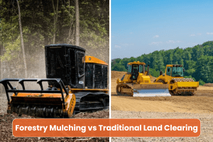 Forestry Mulching vs Traditional Land Clearing
