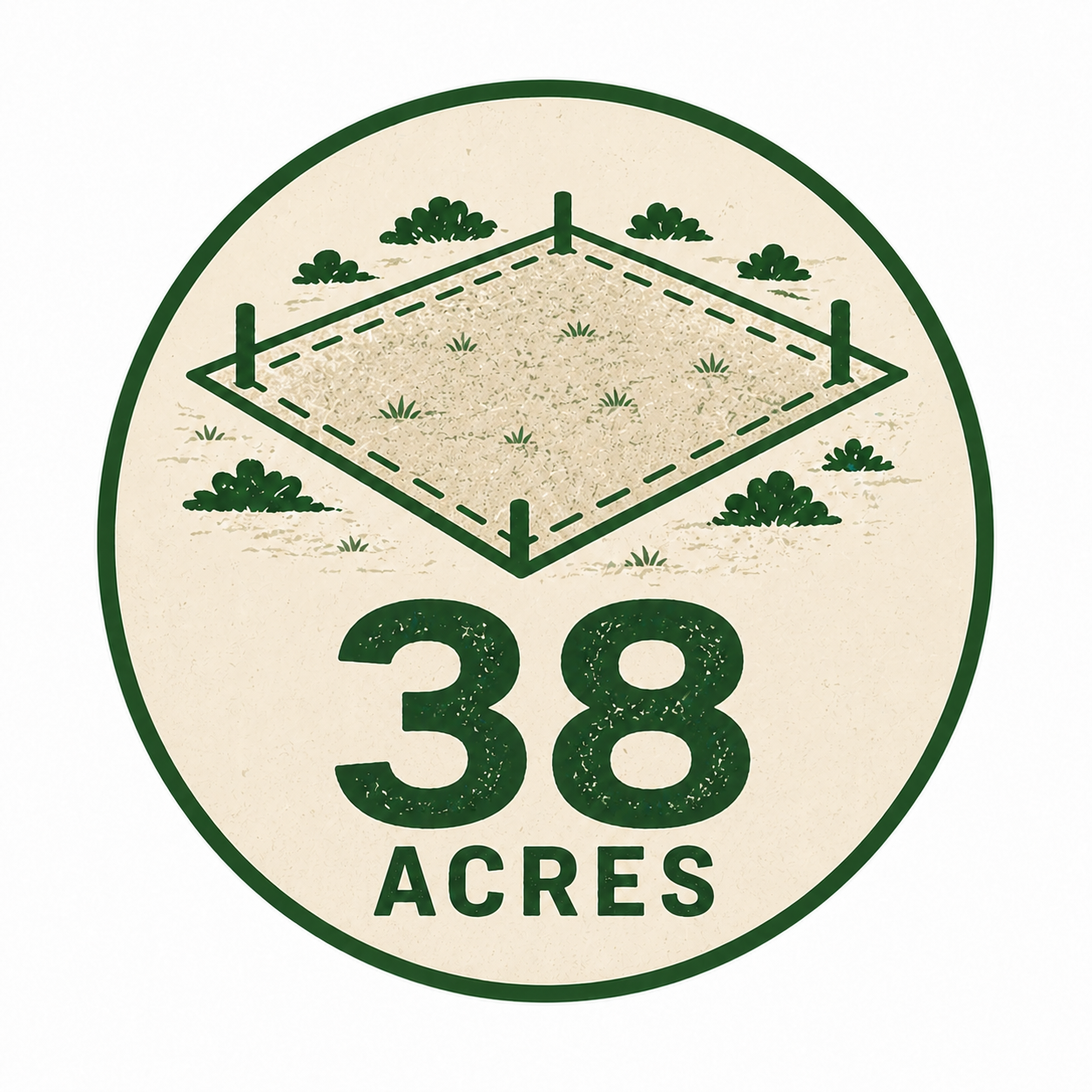 38 Acres Cleared