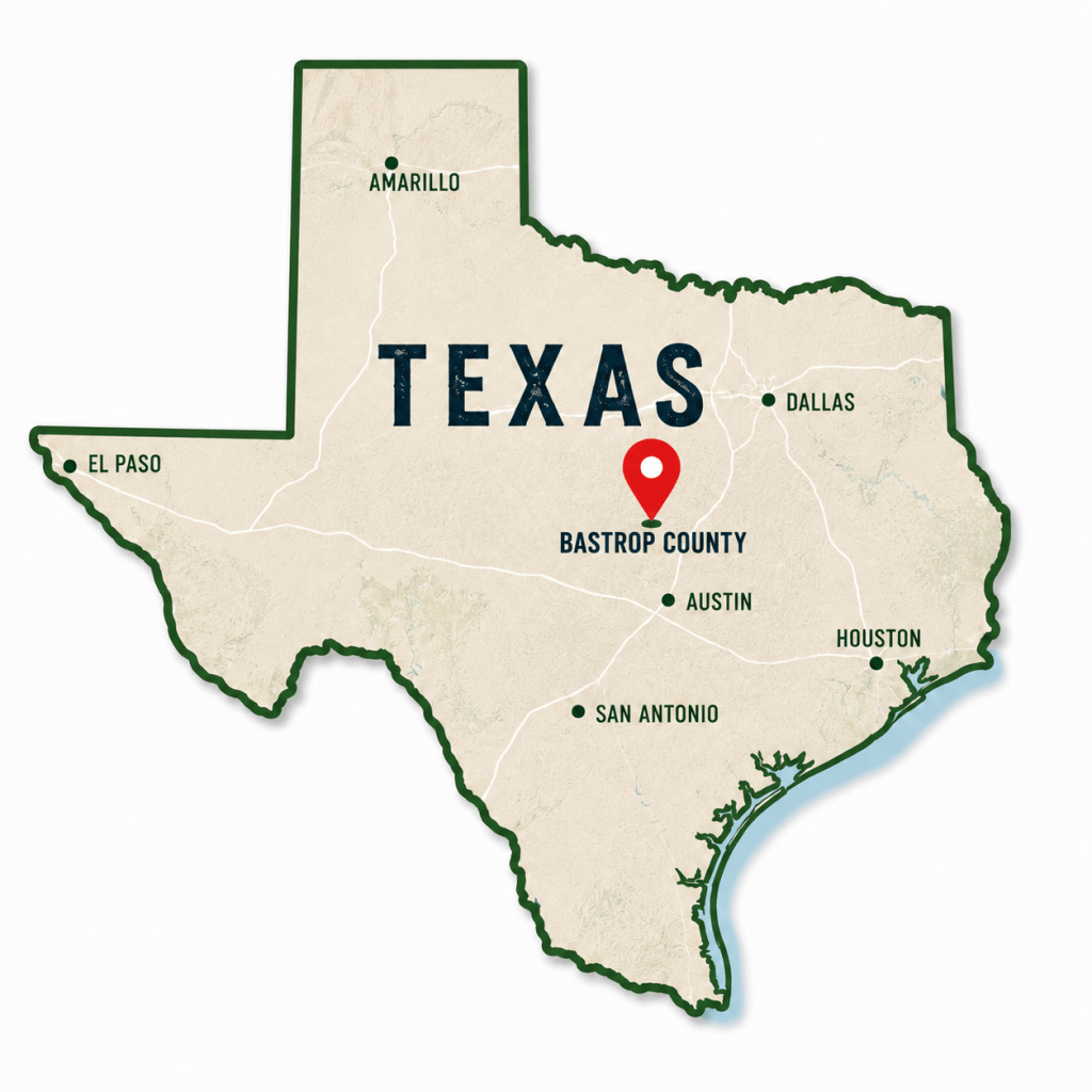 Bastrop Texas Map