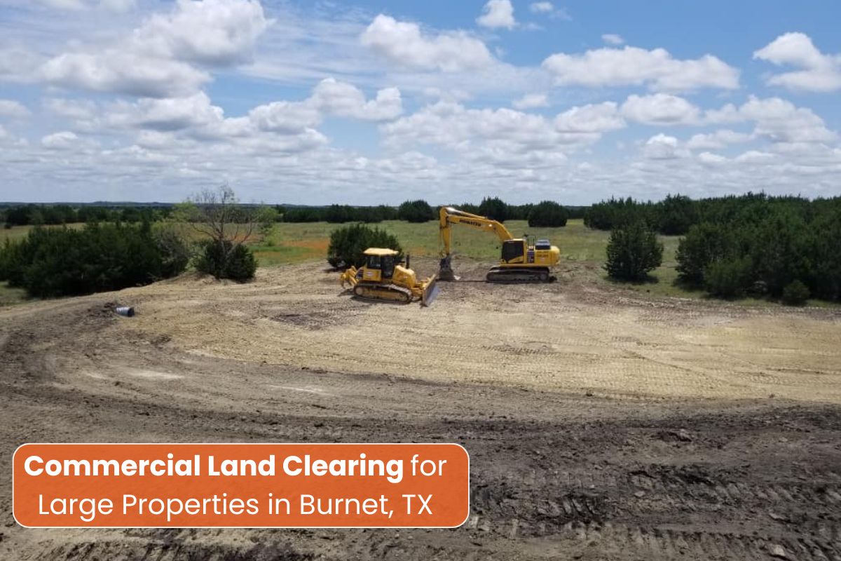 commercial land clearing burnet tx