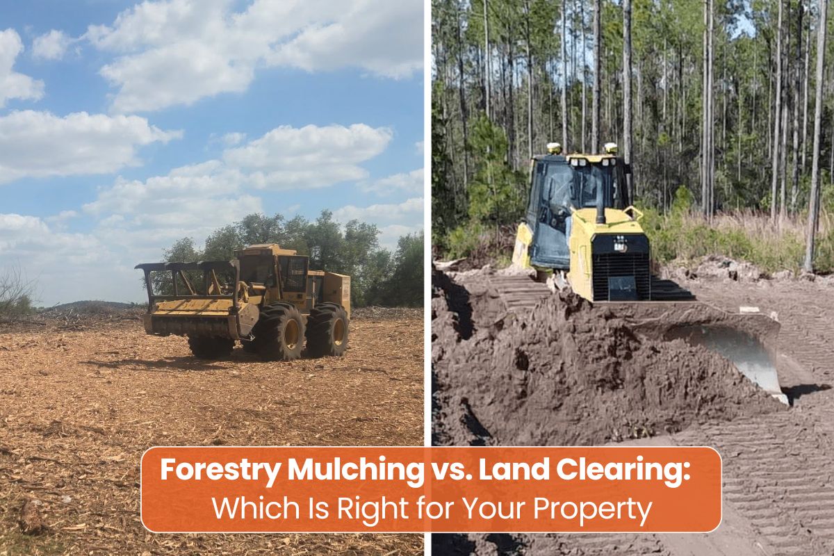 Forestry Mulching vs. Land Clearing