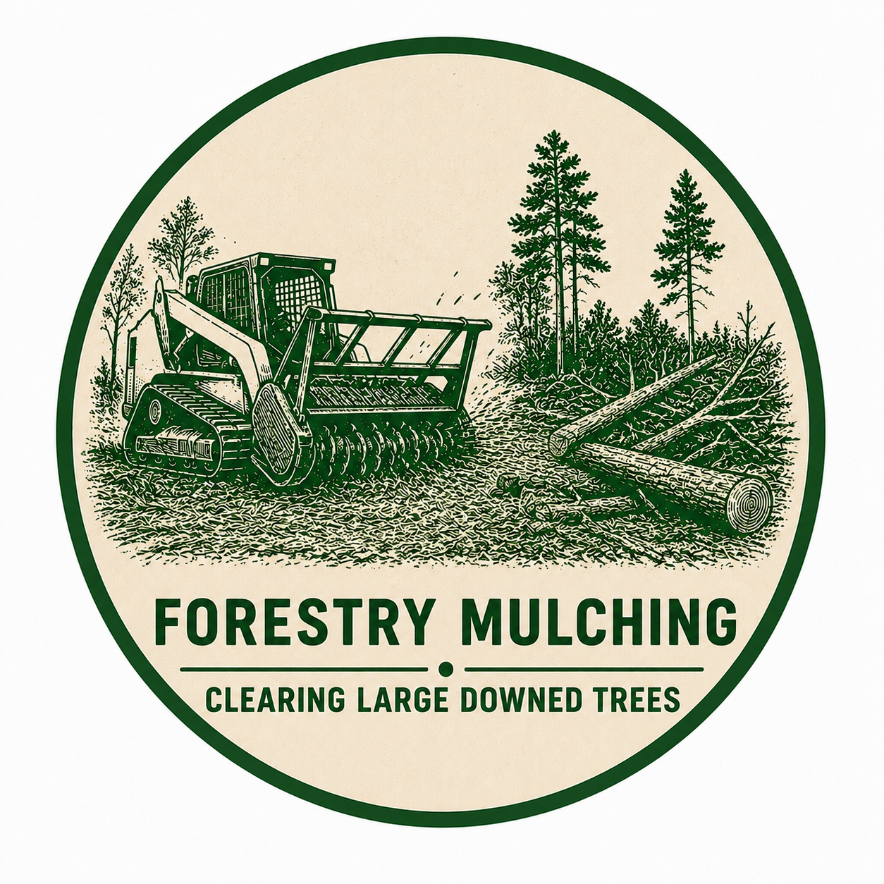 Clearing Large Downed Trees