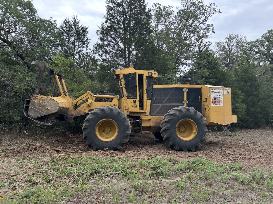 land clearing in Elgin TX before pasture reclamation
