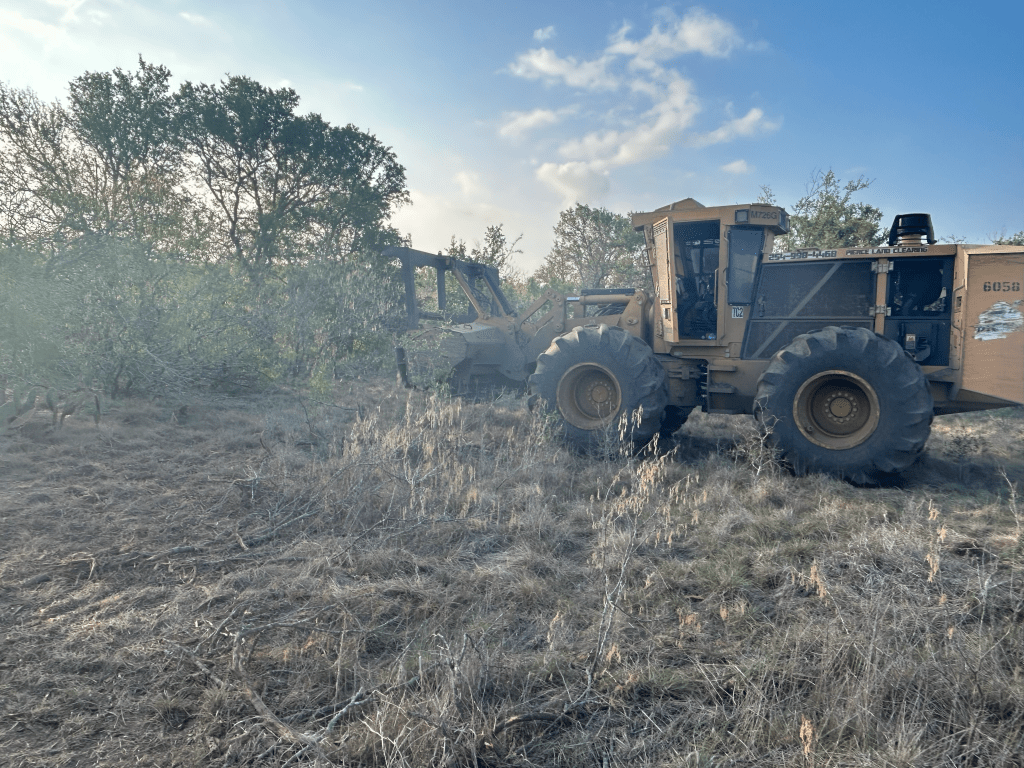 127 Acres for the LCRA land clearing project by Pierce Land Clearing