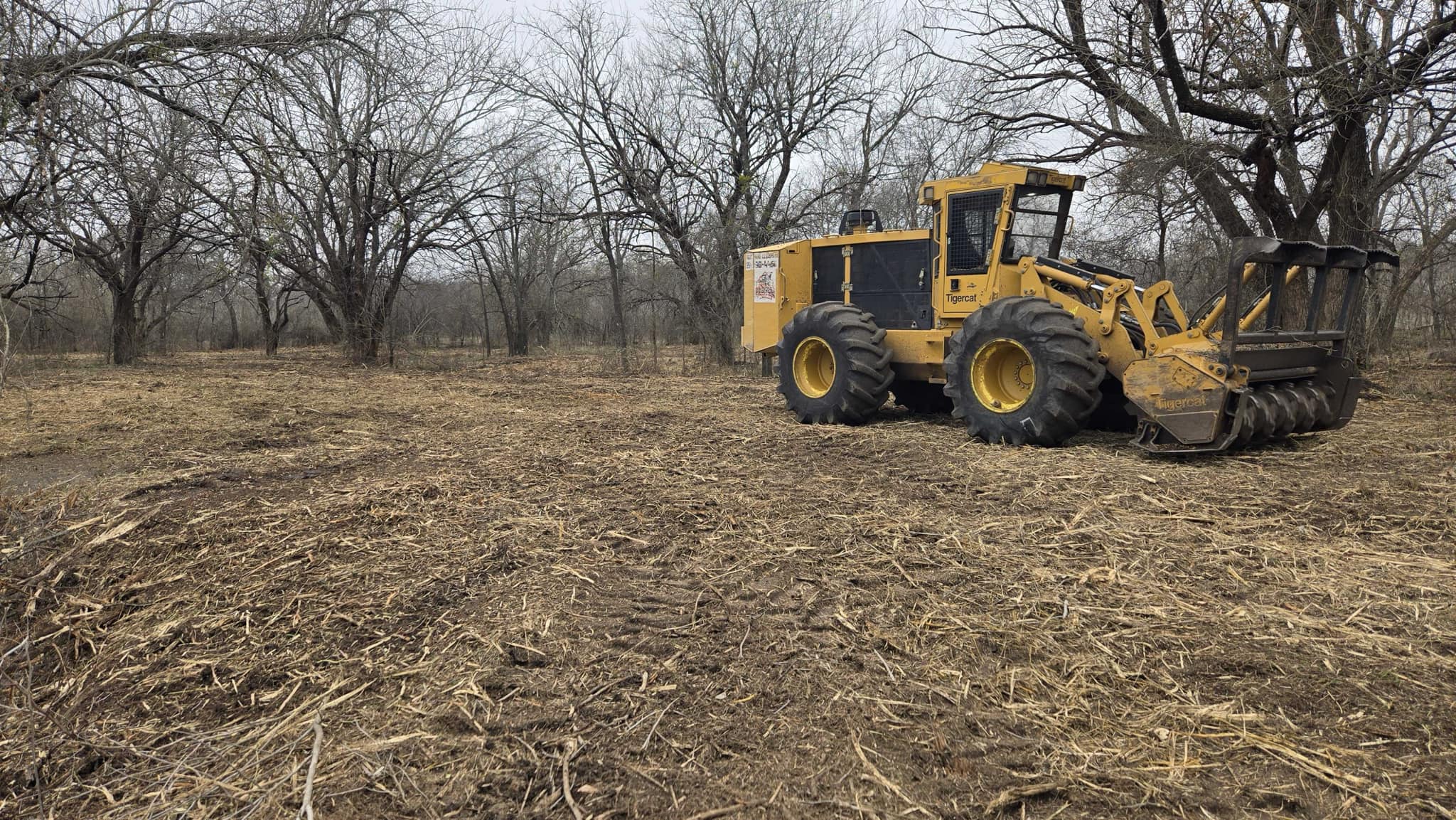 Tigercat M726G forestry mulcher in Cleburne TX