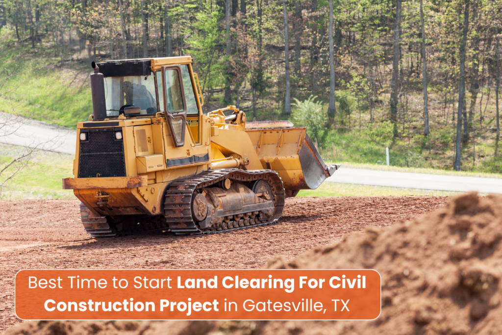 Land Clearing For Civil Construction Project