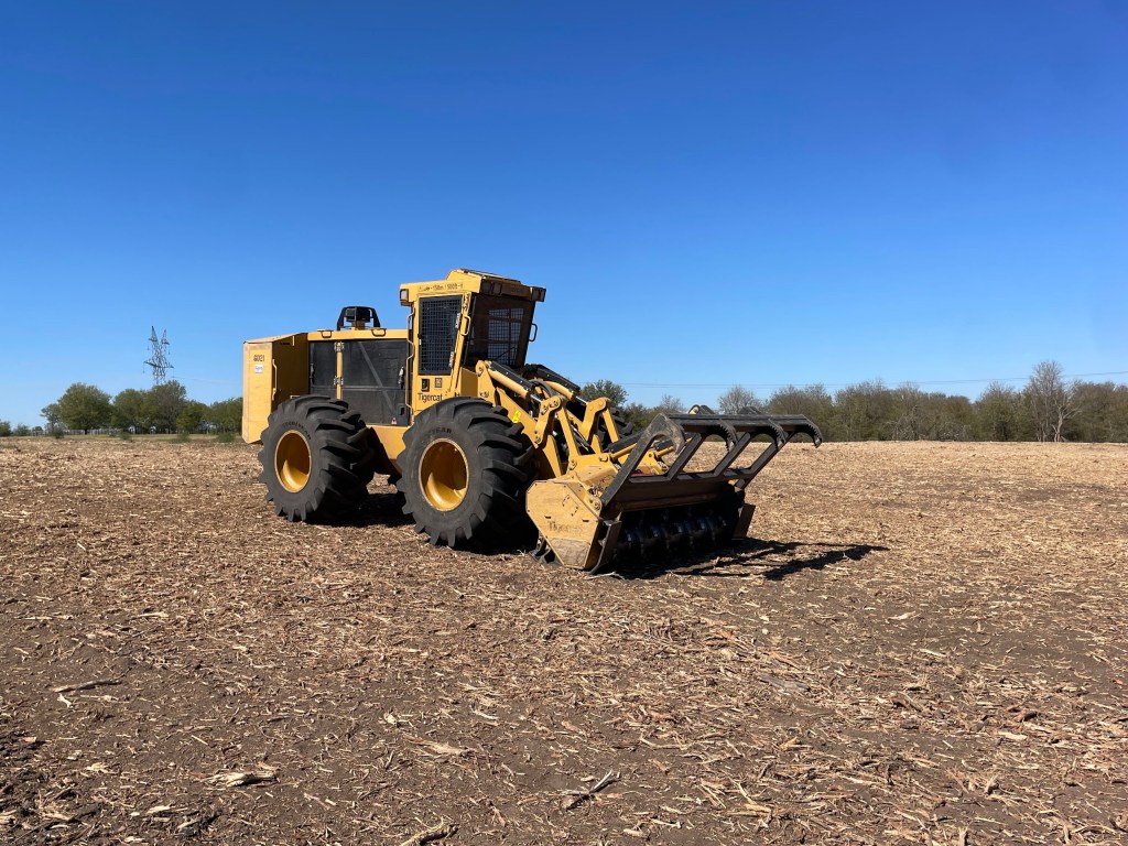 800 Acres, Chisme Solar land clearing project by Pierce Land Clearing