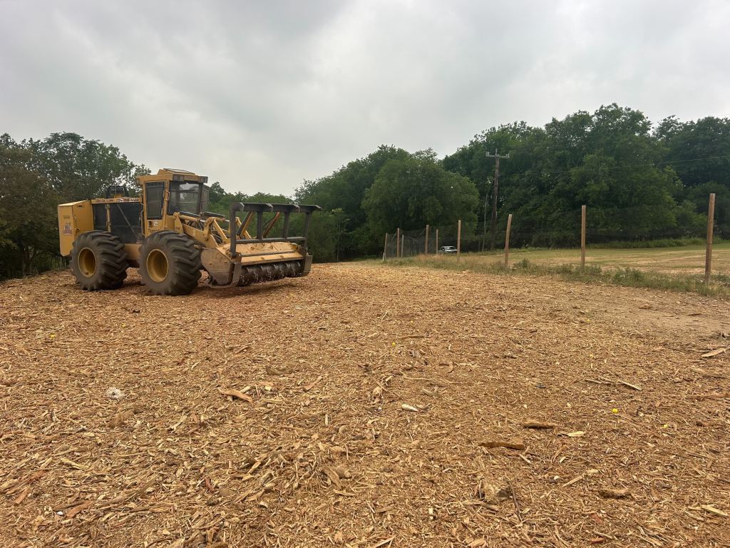 Finished clearing in Guadalupe County near Seguin TX
