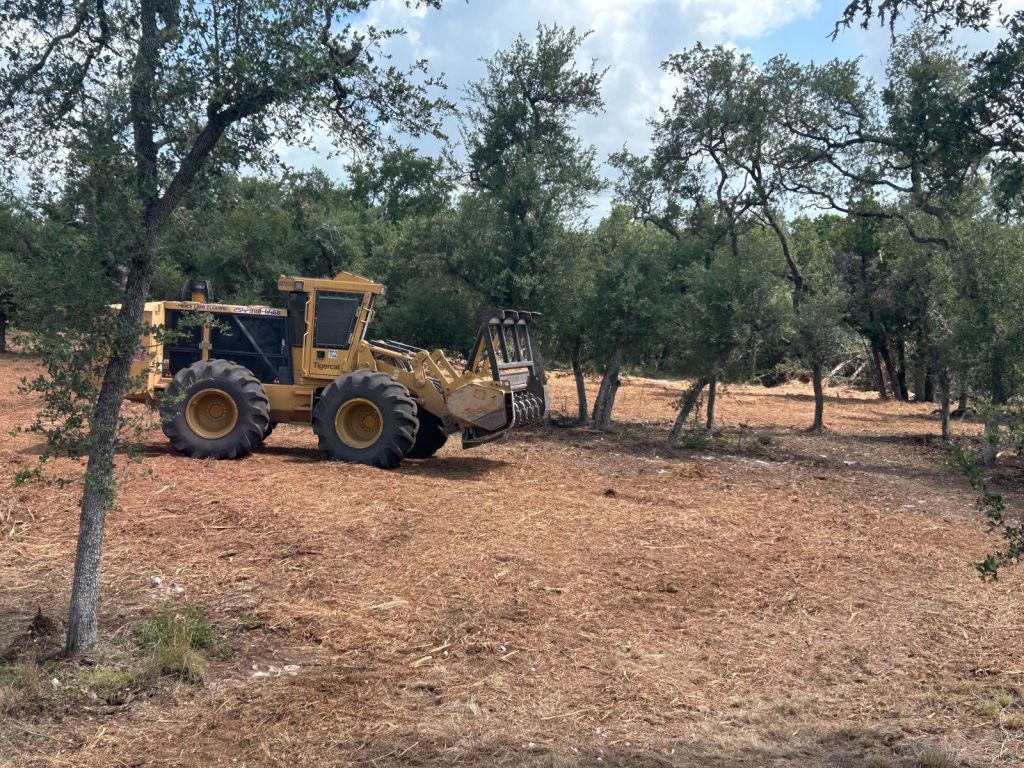 8 Acres, Homesite Prep land clearing project by Pierce Land Clearing